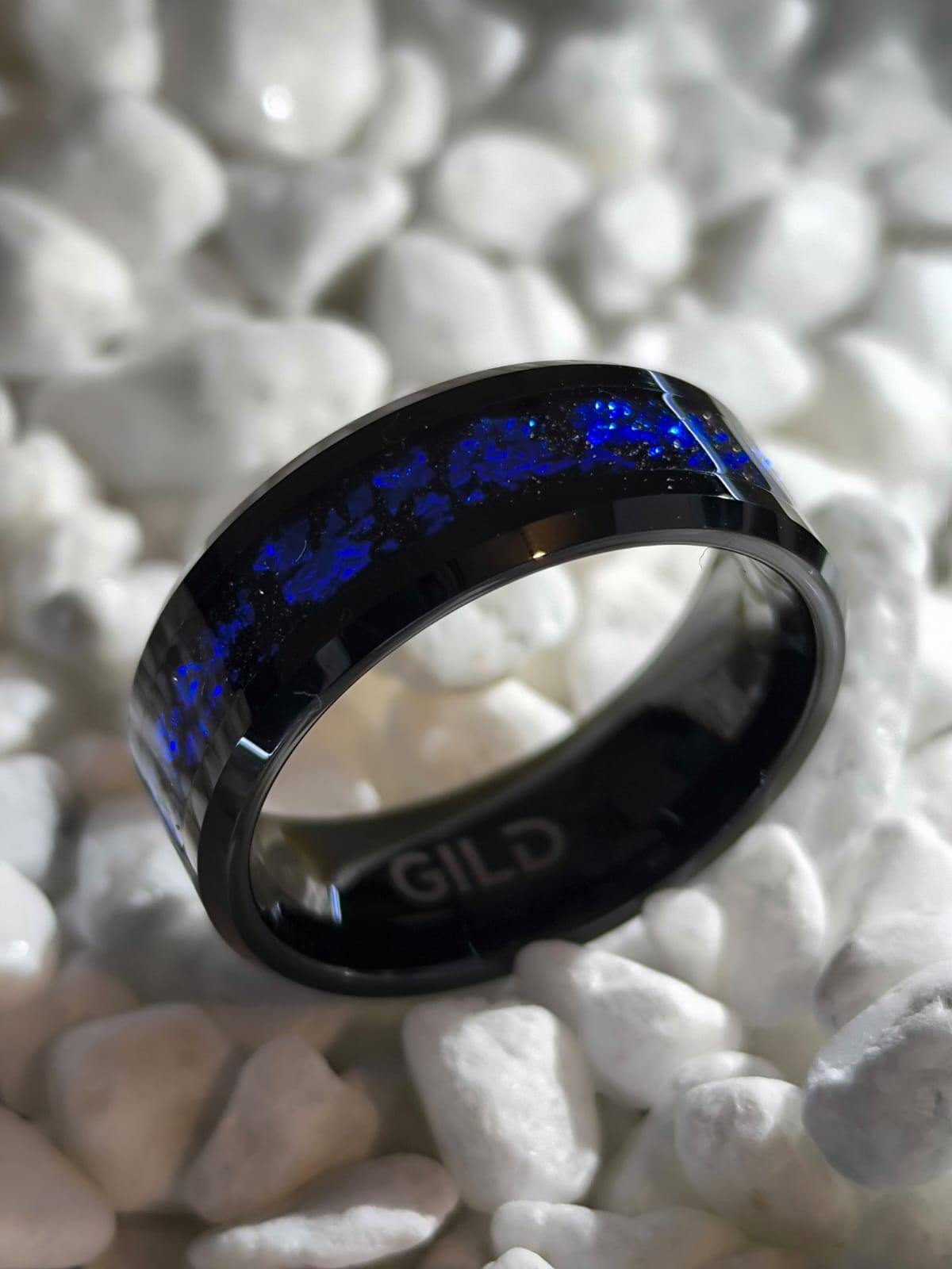 COSMOS | Tungsteno Negro & Ópalo Azul
