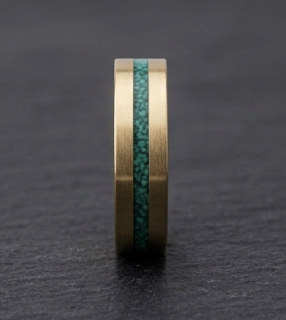 GILGAMESH | Oro 18K & Malaquita Pura