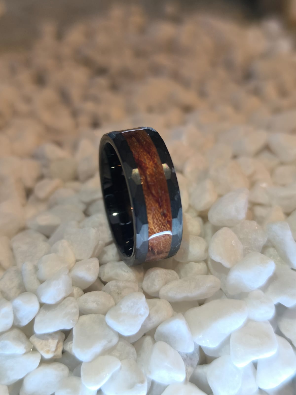 ROBLE | Tungsteno Negro & Madera de Barrica