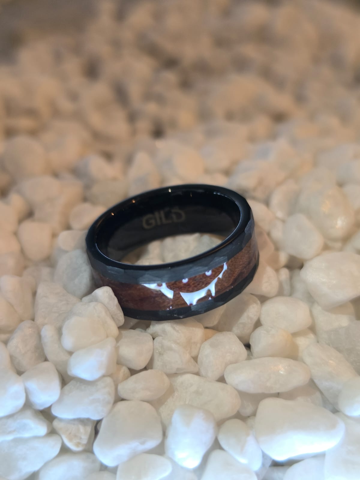 ROBLE | Tungsteno Negro & Madera de Barrica