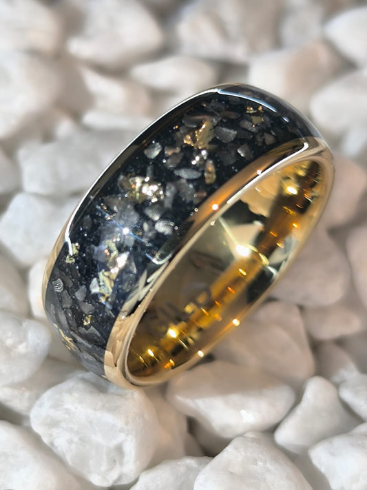 AMASIS | Tungsteno, Oro 18K y Meteorito