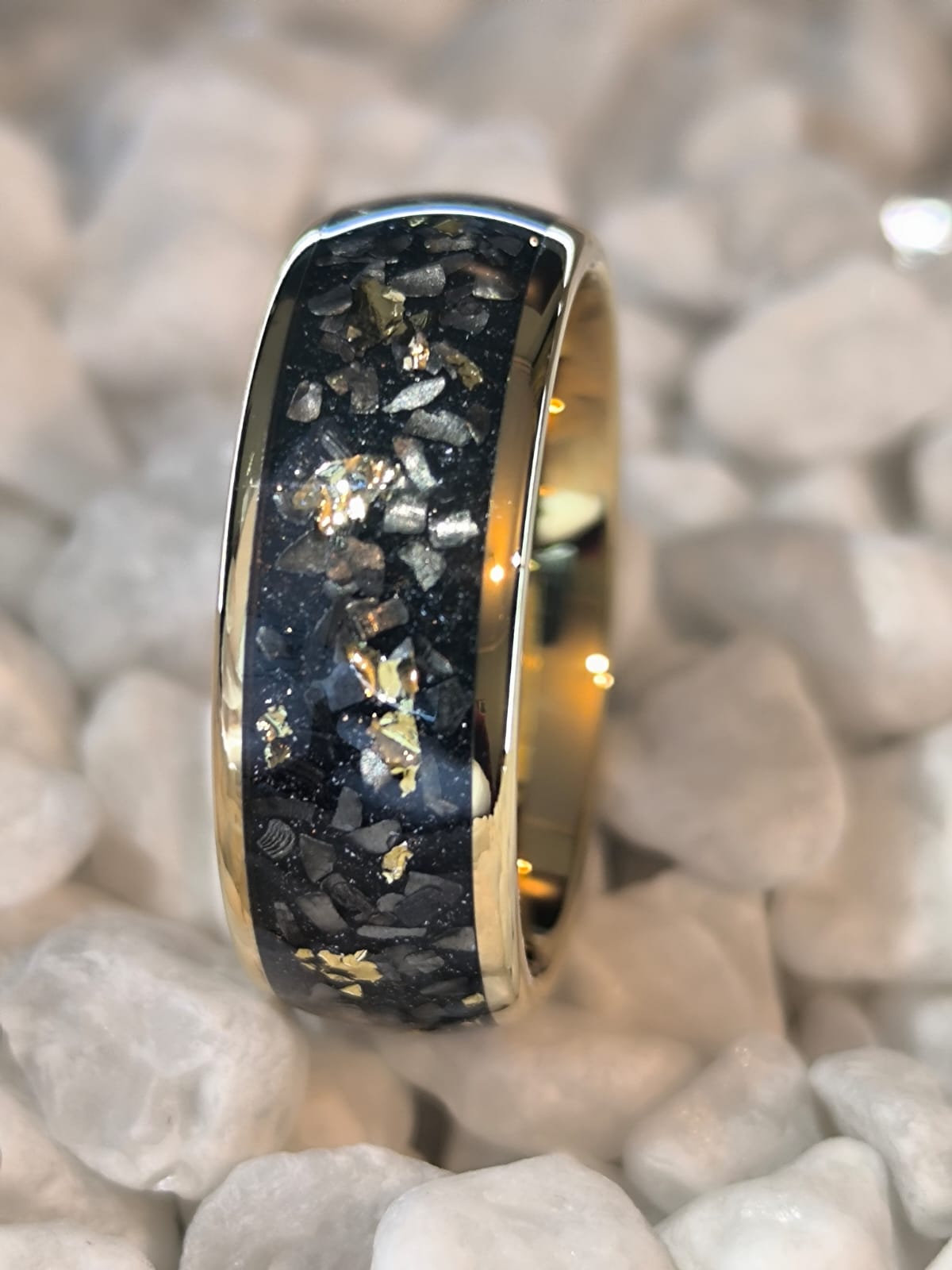 AMASIS | Tungsteno, Oro 18K y Meteorito